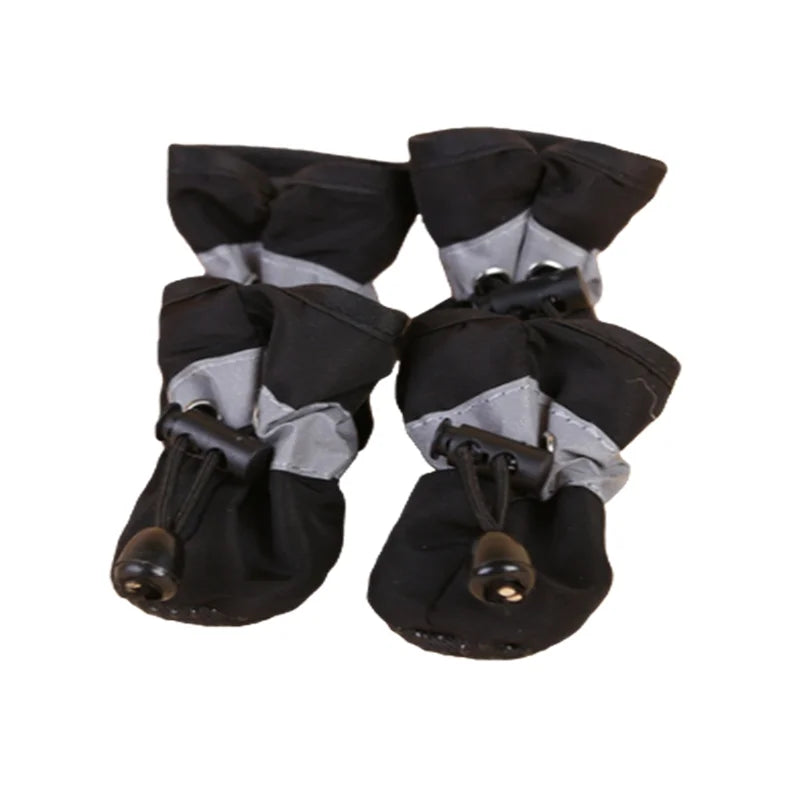 All-Weather Dog Boots - Professional Paw Protection (Set of 4)
