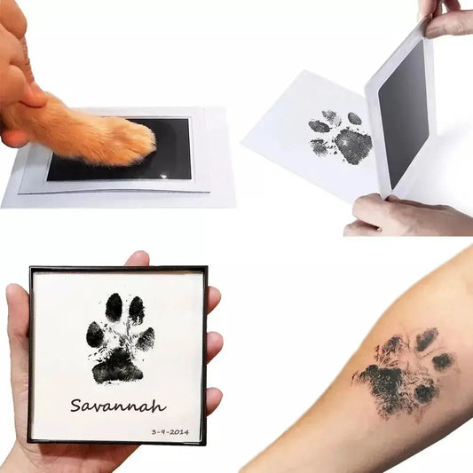 Cherish Their Paw Forever: Pet Print Memory Kit - Clean & Inkless