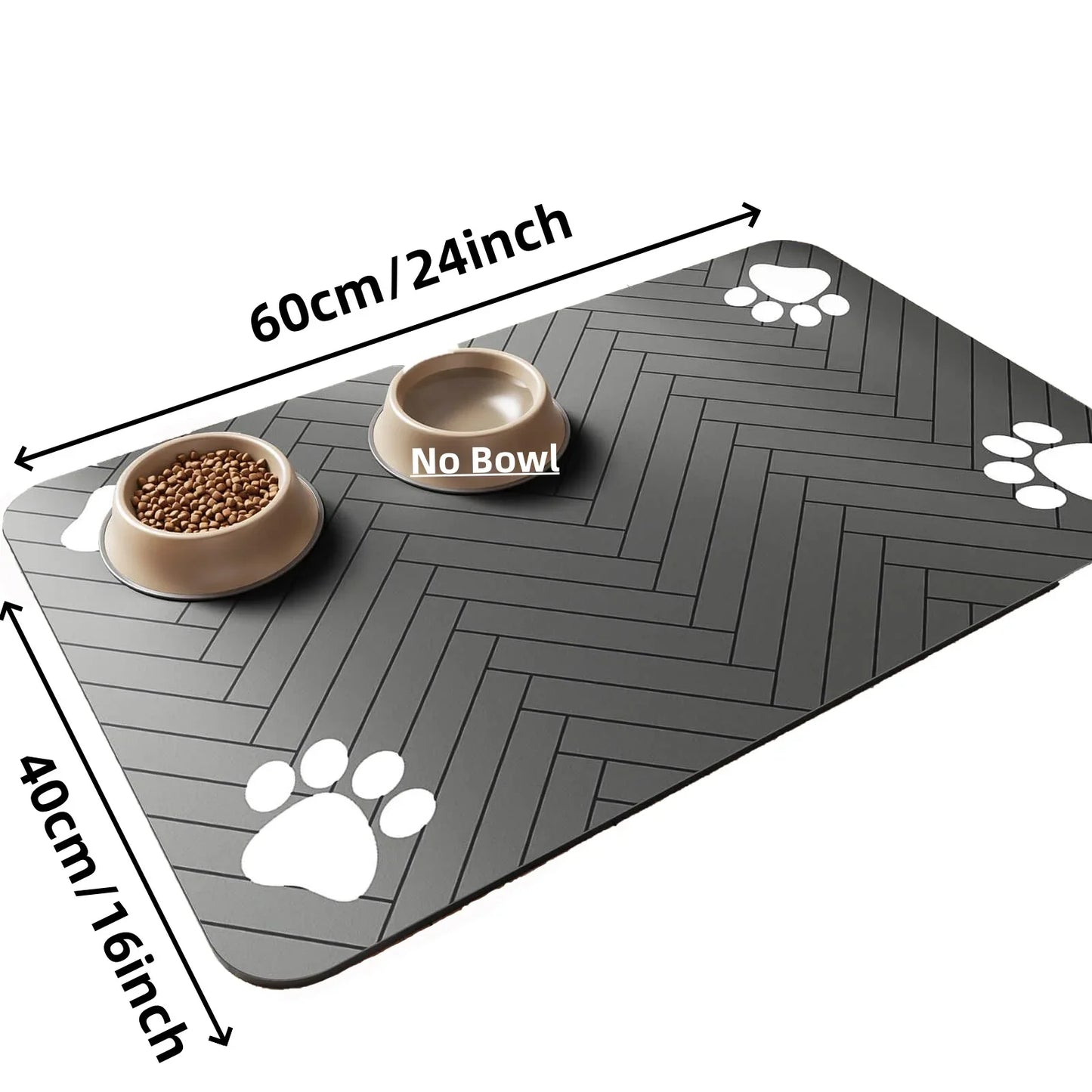 Keep Your Floors Spotless: Premium Spill-Proof Pet Feeding Mat