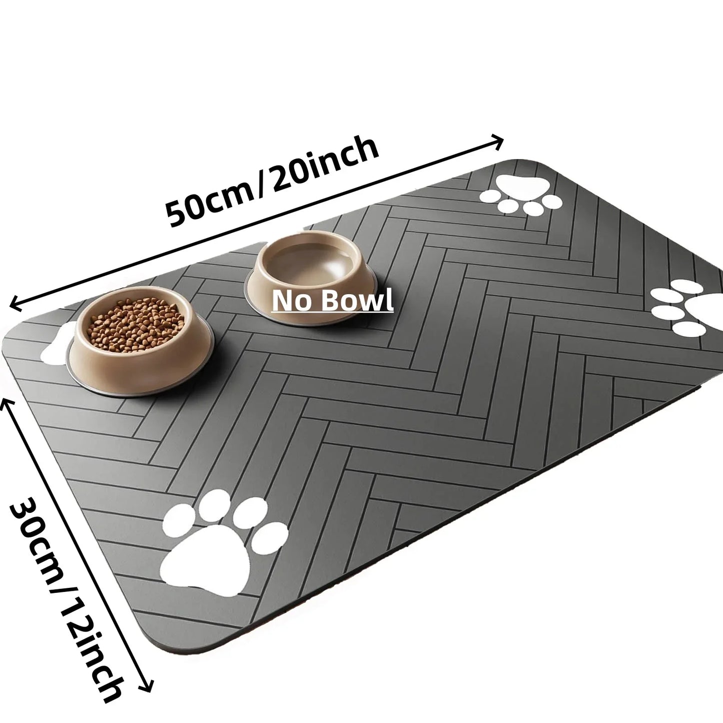 Keep Your Floors Spotless: Premium Spill-Proof Pet Feeding Mat