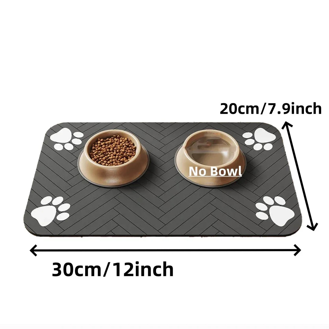 Keep Your Floors Spotless: Premium Spill-Proof Pet Feeding Mat