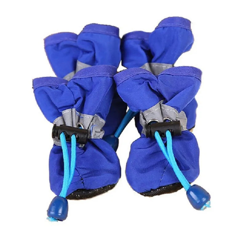 All-Weather Dog Boots - Professional Paw Protection (Set of 4)