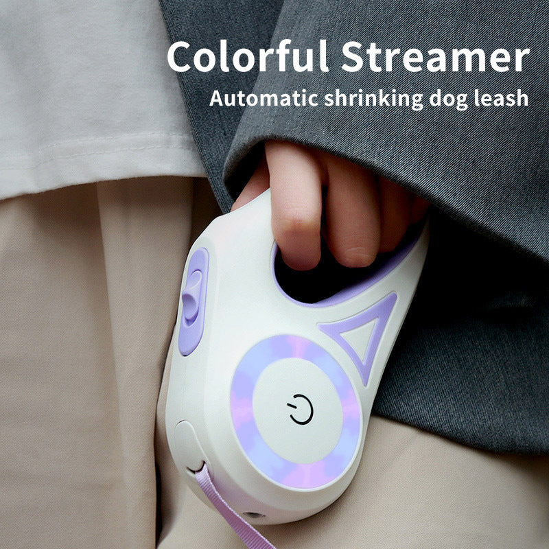 Walk Safely After Sunset: The Smart Leash with Built-in LED Technology